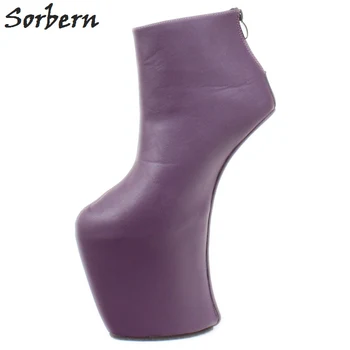 Sorbern Фетиш-обувките на платформа с дебела подметка, обувки за екзотични Танцьорки, Ботильоны на платформата, фетиш-обувките без Шипове, Садо, на Подиума, 2019
