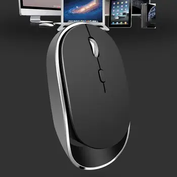 Широко приложение Акумулаторна 2,4 G Bluetooth-съвместима Офис Чувствителна Мишка за Лаптоп
