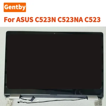 Нов 15,6-инчов За ASUS Chromebook C523N C523NA C523 Лаптоп Сензорен Дисплей в Горната Половина на LCD екран В Събирането на Замяна