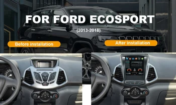 Авто DVD плейър Автомобилен GPS Навигатор Стерео Оттичане на Екрана За по-Ford EcoSport 2018 Автомобилен GPS Мултимедиен плеър