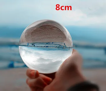 Стъклена Топка Изкуствен Кристал Изцеление Стъклена Топка Обхват Украса Китайски Стил Фън Шуй Украса Топката 40-70 mm