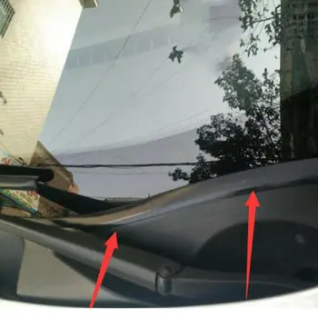 Предното стъкло на колата Водоустойчива Защита От атмосферни влияния Гума оборудване запечатване Полагане на финала на 10 метра автоаксесоари Гъвкави. Лесна инсталация
