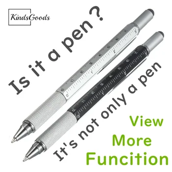 Творчески, богат на функции Химикалка писалка Нивото на Челюстите Отверка Многофункционална Емкостная Химикалка Химикалка