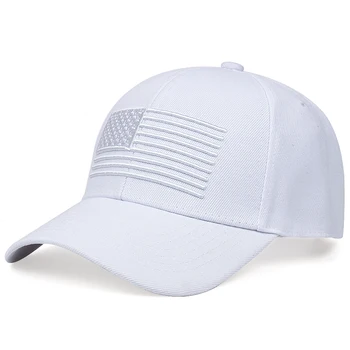 Американски флаг солнцезащитная шапка регулируема бейзболна шапка за мъже, дамски бейзболна шапка хип-хоп шапка шапка мъжете