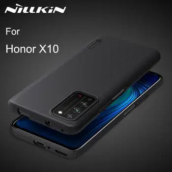 За Huawei Honor X10 калъф NILLKIN Super Frosted Shield твърда делото за Честта X10 Подарък калъф Телефон