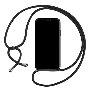 Мек Калъф за носене Каишка Колие на Шийката на Раменната Презрамка Въженият Кабел за Xiaomi Redmi Note 4 Global 4X Калъф За вашия Телефон