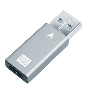 USB 3.1 КЪМ Адаптер Type-C 10 Gbit/с Бърза Синхронизация на Датата на Аудио и Видео Конвертор 5 В 3A Адаптер За Зареждане на Телефона За КОМПЮТЪР Samsung Xiaomi