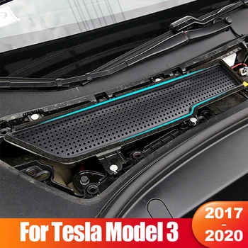 За модел на Tesla 3 2017 - 2019 2020 Входния Въздушен Филтър, Выдуваемый Расплавом, Тканевое отдушник, Защита От прах, Защита От прах, Аксесоари