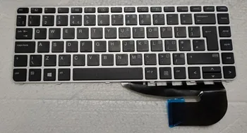 За HP EliteBook 745 G3 840 G3 Британската клавиатура Без светлина, Без точки