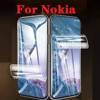 Защитно фолио за екран Nokia 2.3 6.2 7.2 Филм Пълно покритие на Гидрогелевая фолио, Защитно Фолио За Nokia 8.1 3.1 Plus 2.2 5.3 4.2 7 5 Фолио