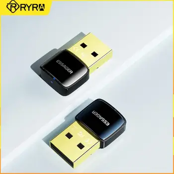 RYRA USB Bluetooth5.0 Адаптер Dongle Преносими Безжични Мишка, Слушалки Музика Aux Аудио Приемник Предавател За Преносими КОМПЮТРИ Говорител