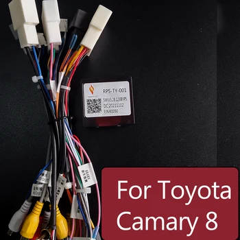 колан захранващи кабели Android с canbus За мултимедиен плеър Toyota със сензорен екран Авторадио