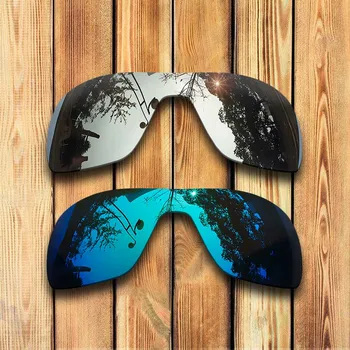 100% Точно Издълбани Поляризирани Сменяеми Лещи за слънчеви очила TURBINE ROTOR Хромирани и сини Комбинирани Варианти
