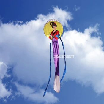 6 м дълъг Огромен Въздушен Змии Chang E С Струной и Дръжка Голям Летящ Богинята на Луната Играчки За Активна Почивка Въздушен Змии Уличен Инструмент