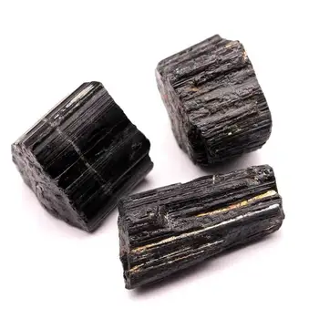 1бр 220 грама Суров Черен Турмалин Проба Минерал, Скъпоценен Камък Рейки Crystal Чакра Метафизически